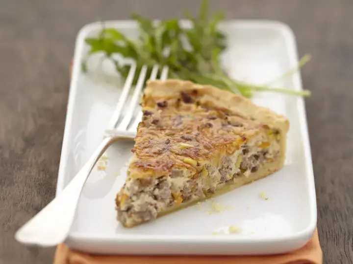 Quiche boeuf carottes