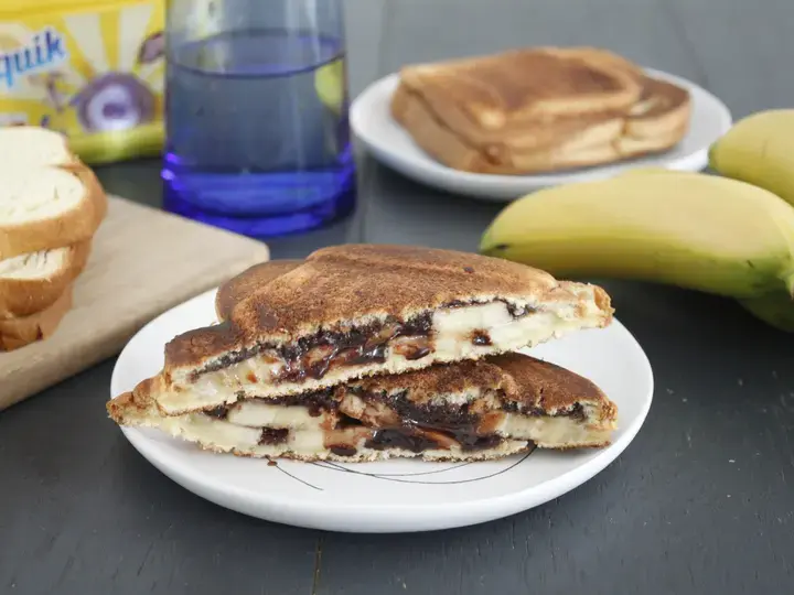 Croque banane Nesquik