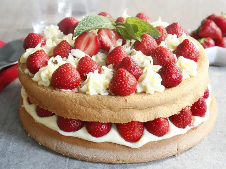 Fraisier chocolat blanc Companion