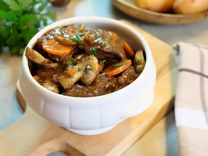 Boeuf Bourguignon Thermomix