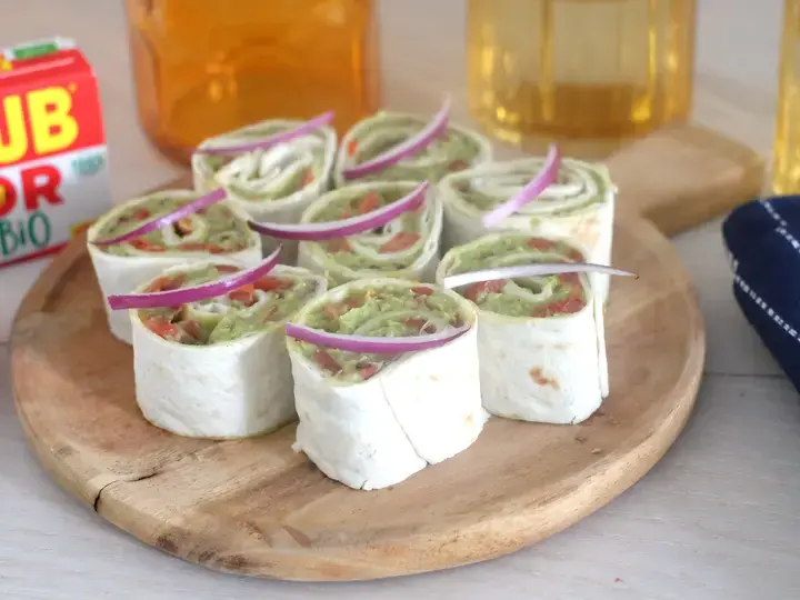 Wraps avocats tomate