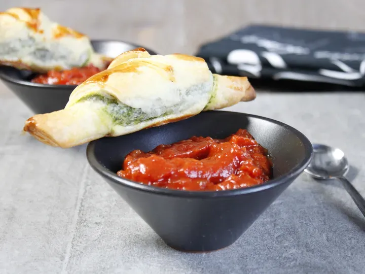 Feuilletés épinards ricotta