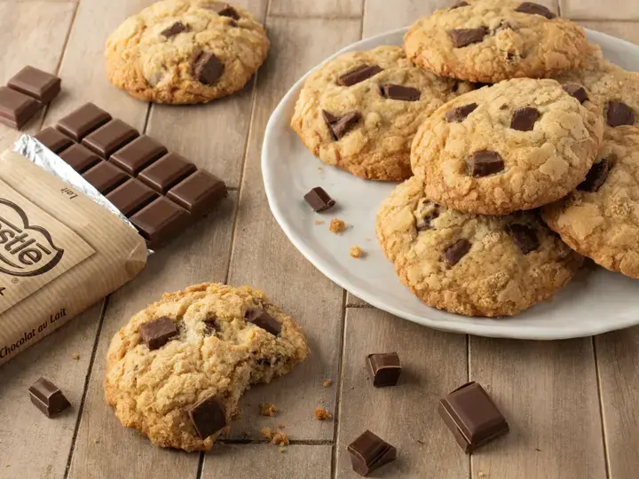 Cookies chunks chocolat au lait