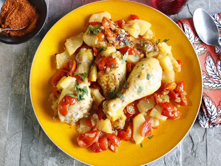 Pilons de poulet à l'ananas à l'Actifry