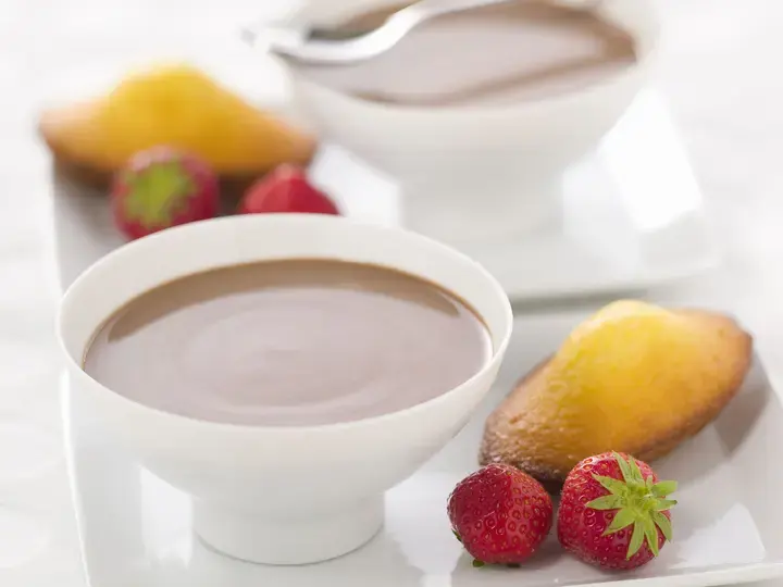 Créme anglaise au chocolat