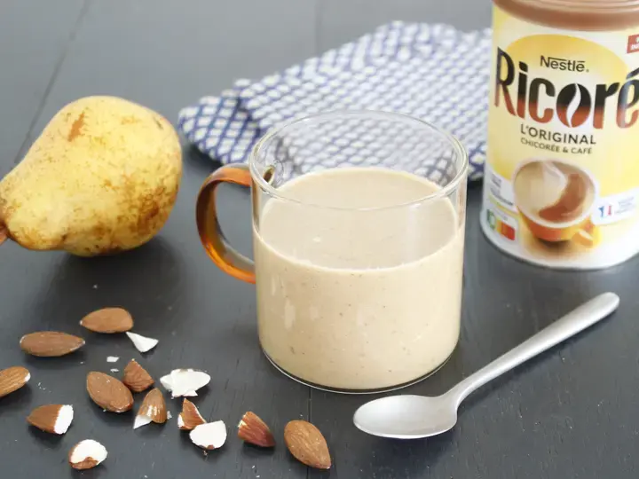 Boisson poire Ricoré amande
