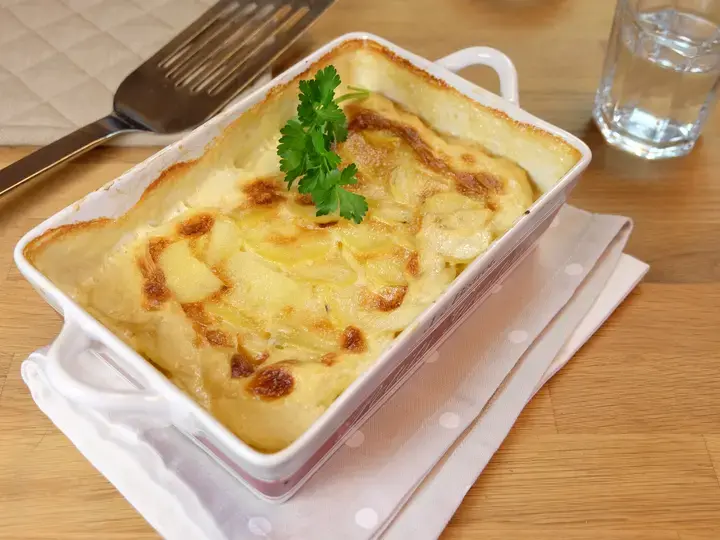 Gratin Dauphinois sans vaisselle