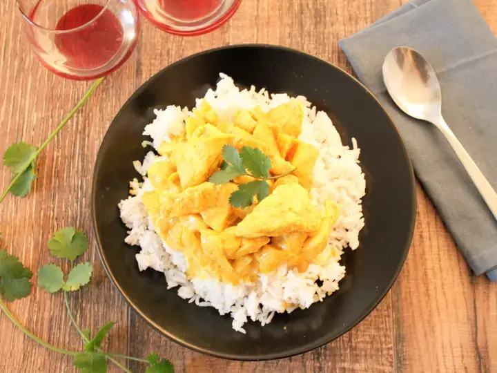 Poulet au curry Thermomix