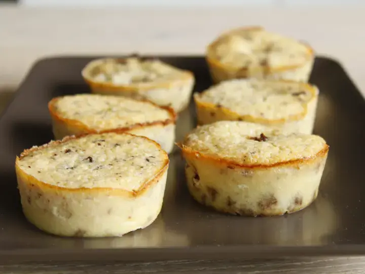 Amandines aux pépites de chocolat