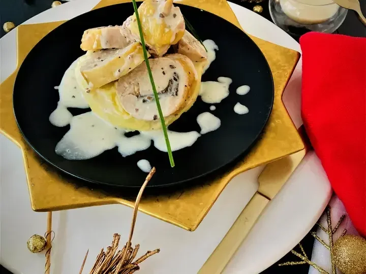 Suprêmes de volaille à la truffe