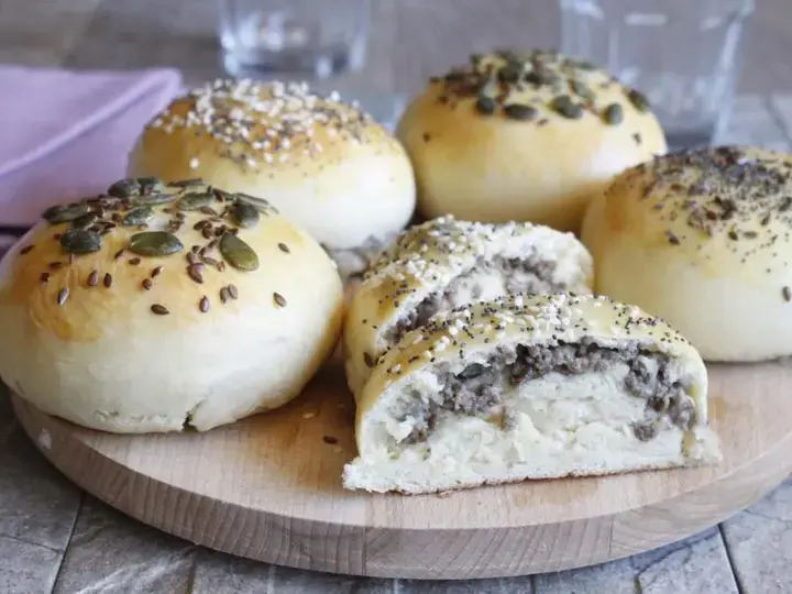 Petits pains farcis au boeuf Thermomix