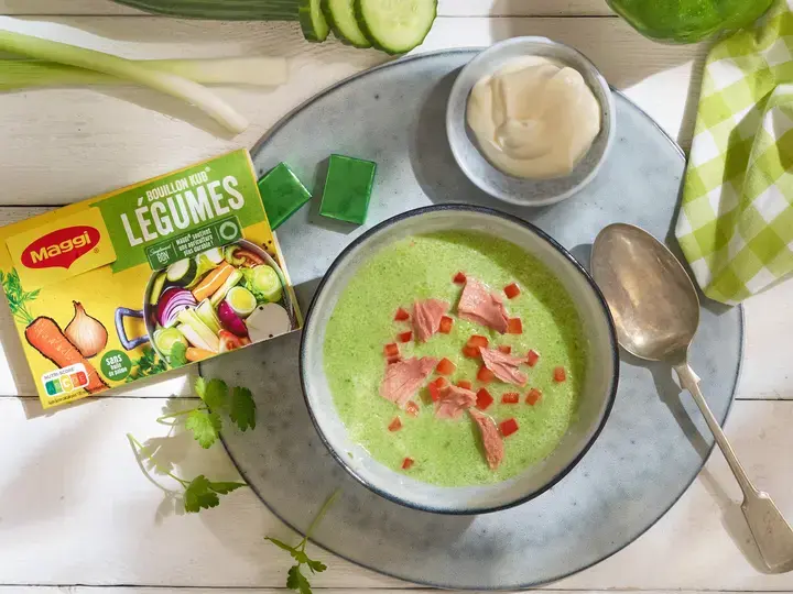 Gaspacho Poivron concombre