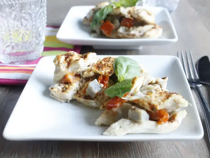 Escalopes de poulet farcies à l'artichaut Cookeo