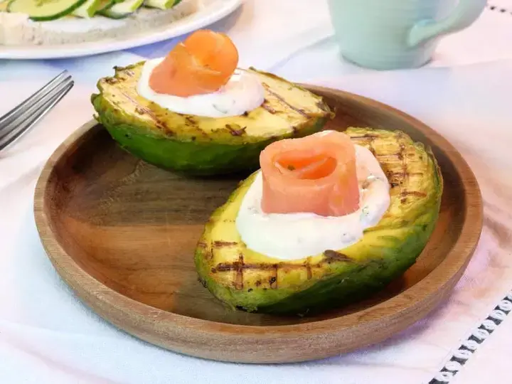 Avocat grillé