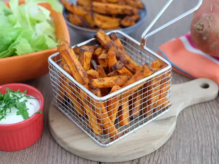 frites de patate douce