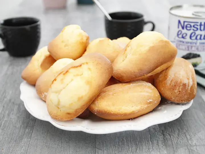 madeleines sans lactose