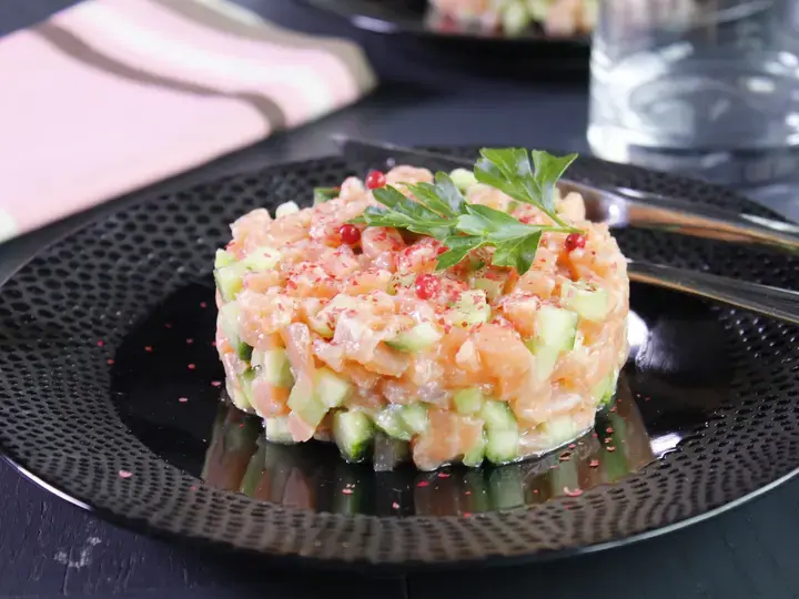 Tartare aux 2 saumons