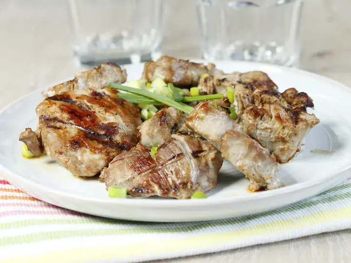 Filet mignon au miel, gingembre et Arome