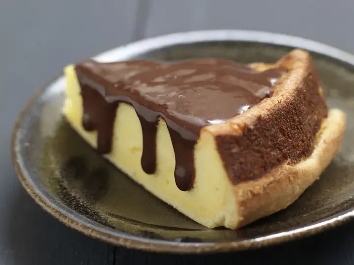 Tarte tatin au citron et au chocolat (pas avant juillet 2004)