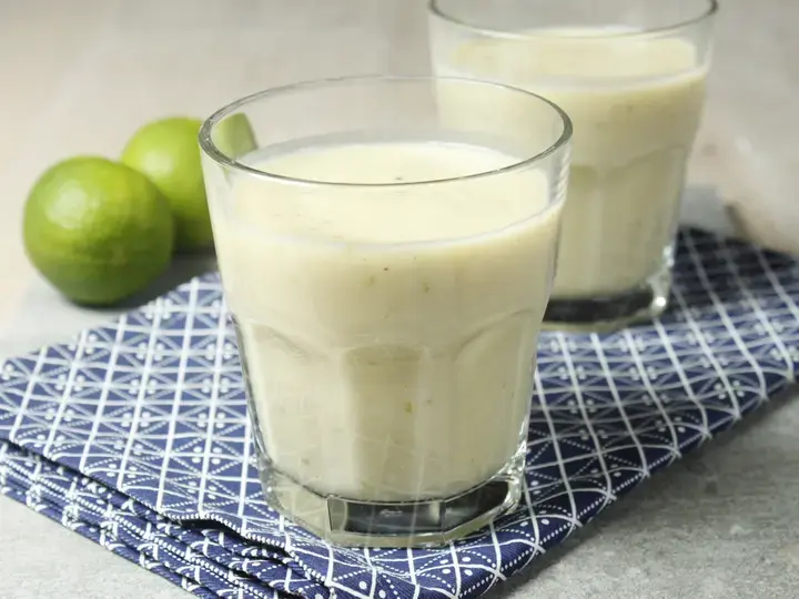 Smoothie ananas coco banane