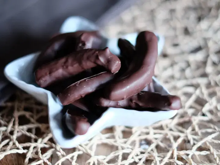 Orangettes au chocolat