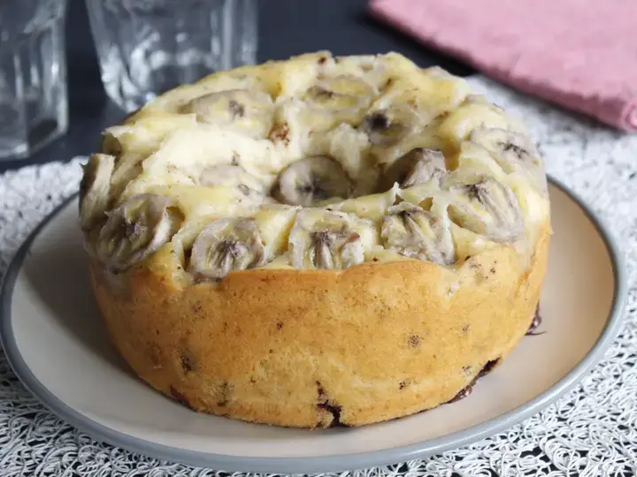 Gâteau chocolat banane Cookéo