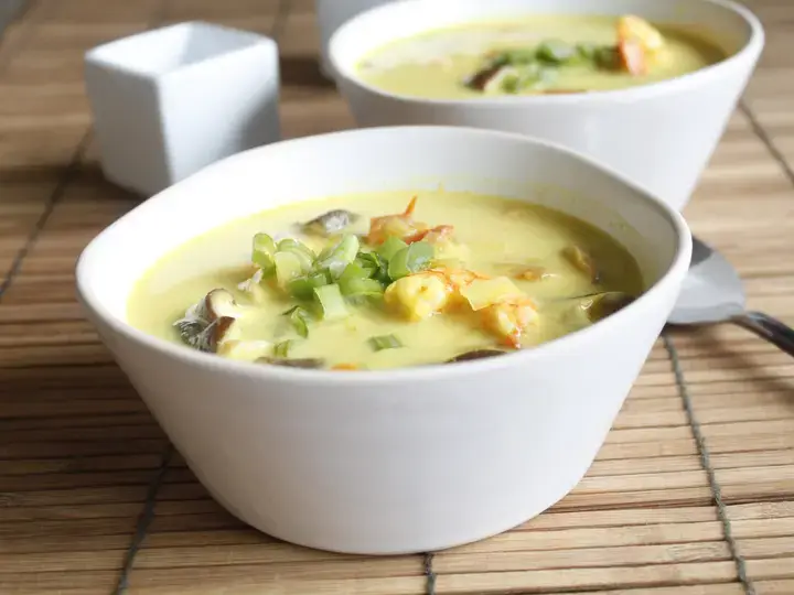 Soupe de crevettes à la thailandaise