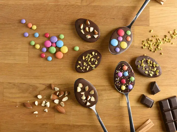 Mini oeufs en chocolat