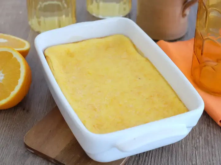 Flan à l'orange