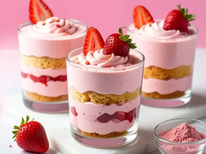Recette tiramisu Nesquik Fraise