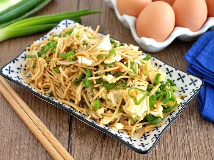 Nouilles sautées canard