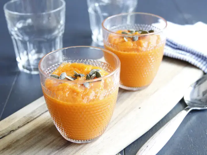 Velouté glacé de carottes