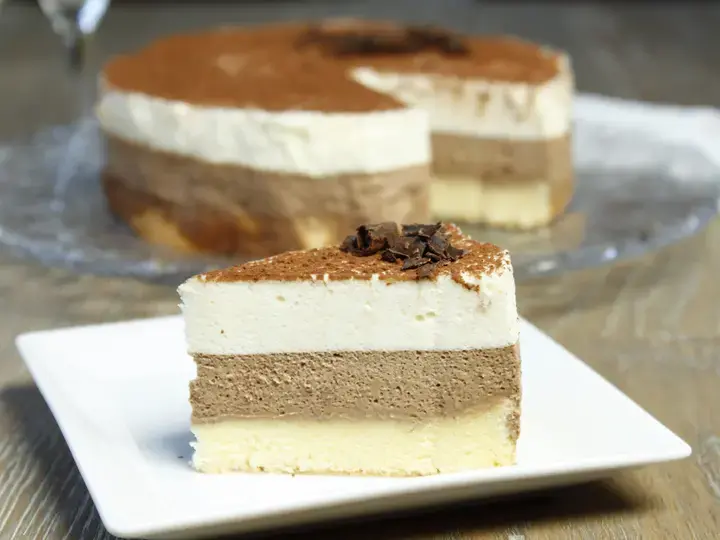 Bavarois aux 2 chocolats