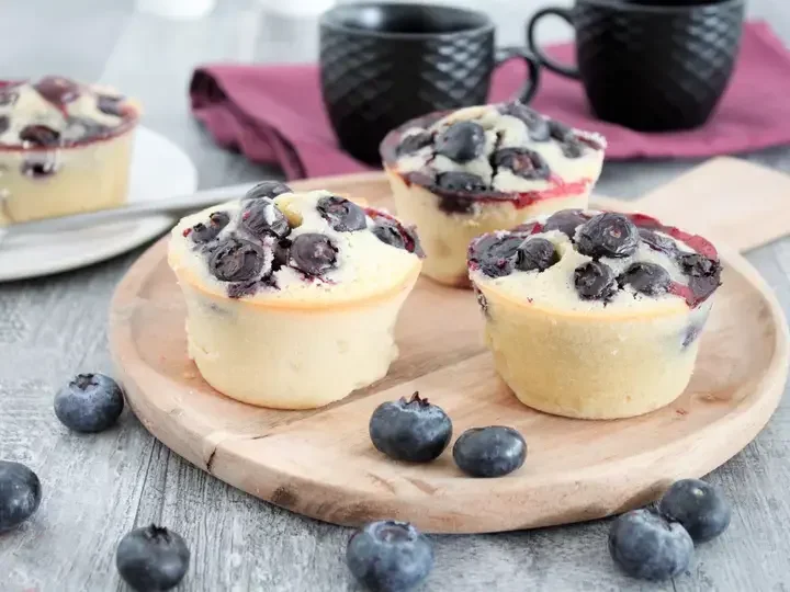 Muffins aux myrtilles
