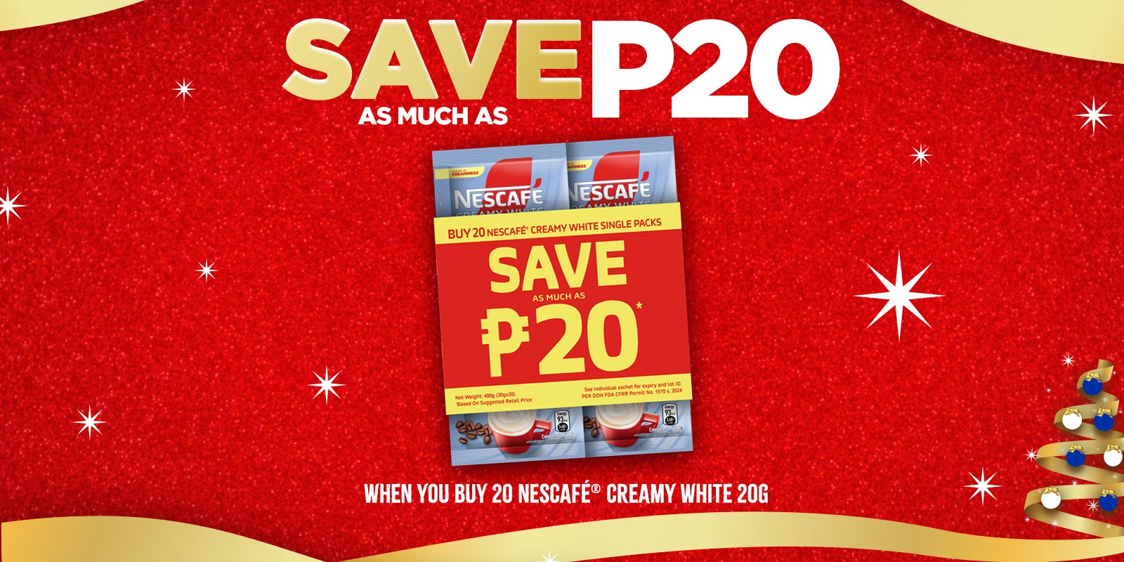 Creamy White20g Buy 20, Save 20