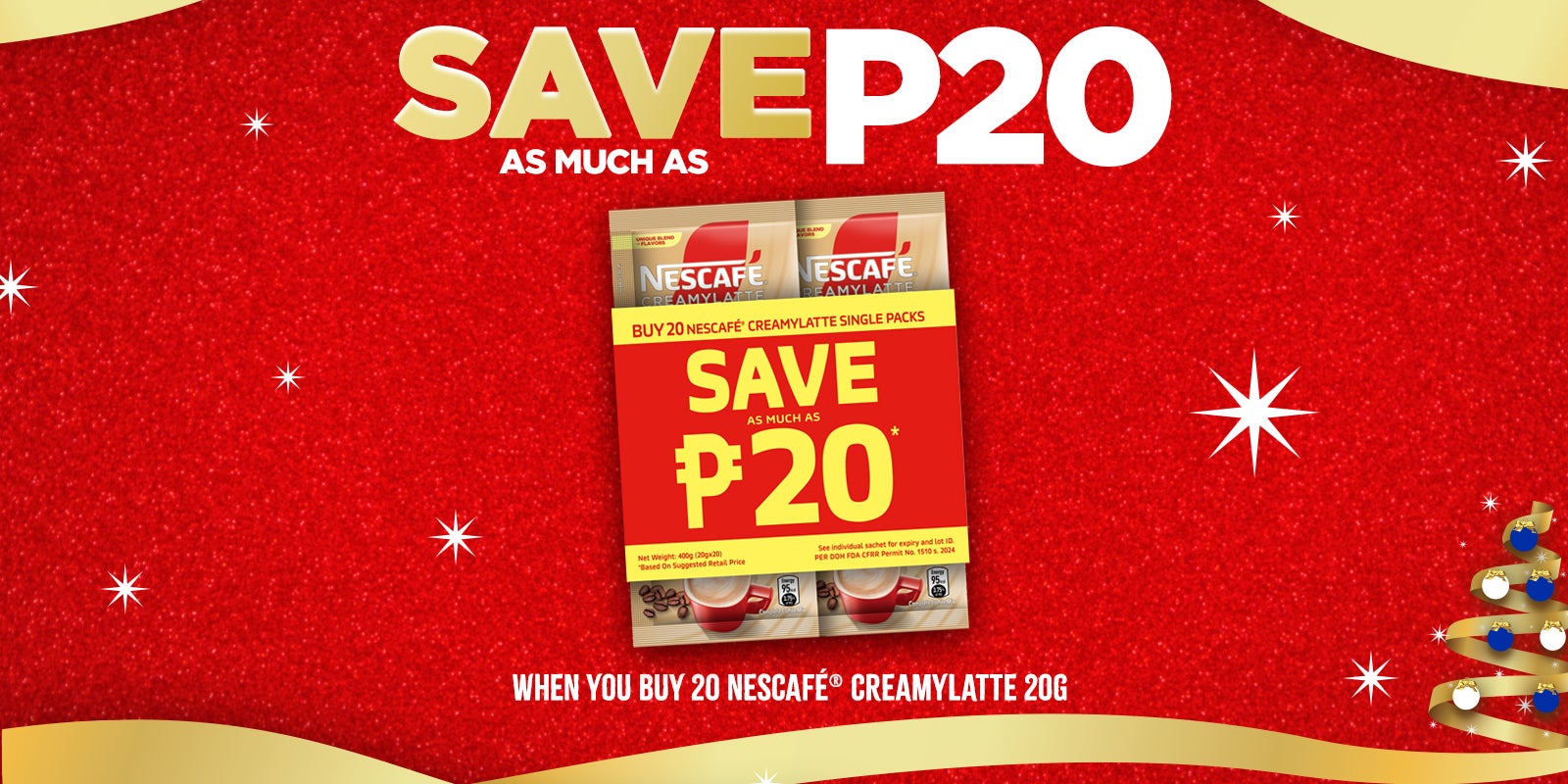 Creamylatte 20g Buy 20, Save 20