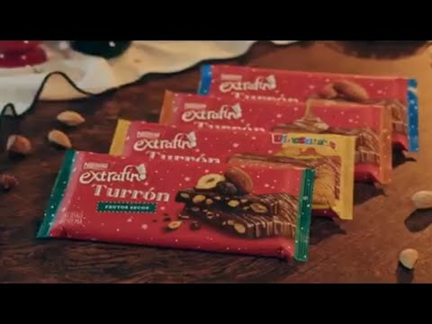 Preview image for the video "Nestlé Extrafino turrón".