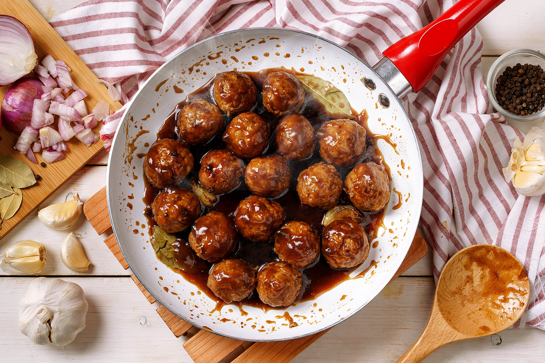 Supreme Adobo Meatballs