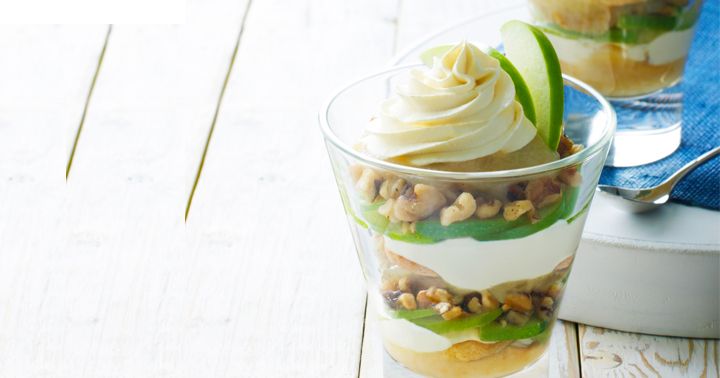 Layers of Apple Broas for Dessert to create with NESTLÉ®