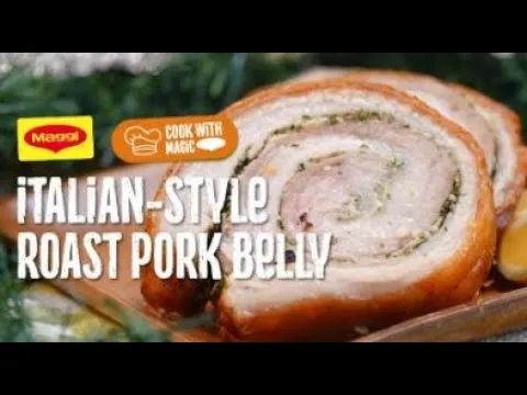 Preview image for the external video "Italian-style Roast Pork Belly".