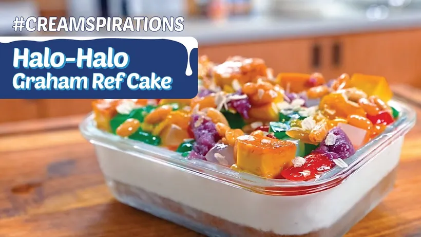 Preview image for the external video "Halo-halo Graham Ref Cake".