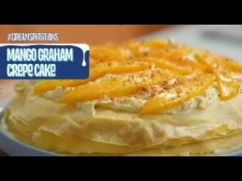 Preview image for the external video "Mango Graham Crepe Cake".