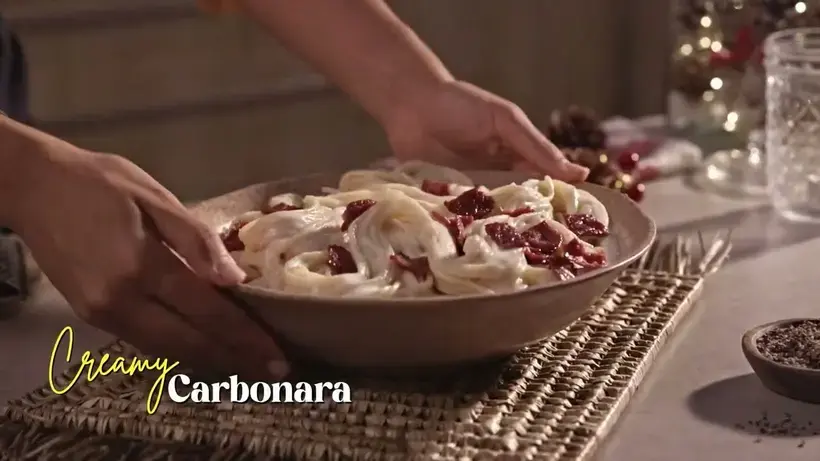 Preview image for the external video "Pamaskong Creamy Carbonara".
