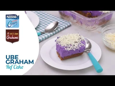 Preview image for the external video "Ube Graham Ref Cake".