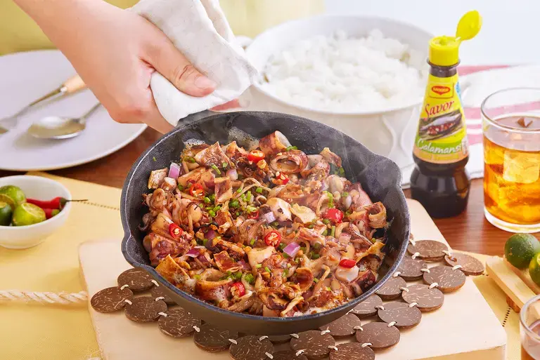 Savorventure Squid Sisig