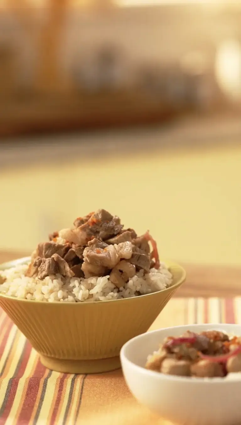 Adobo Rice with Pork