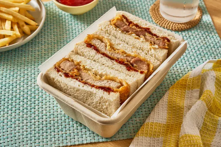 Pork Katsu-Style Sandwich