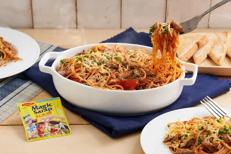 Magical Sardines Spaghetti