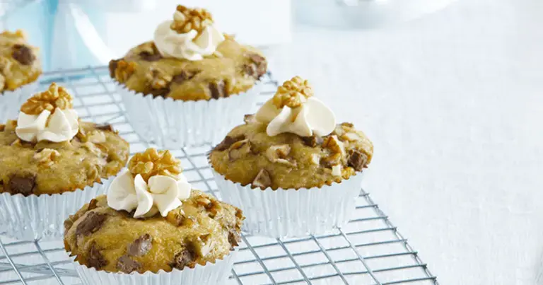Banana Crunch Cupcakes