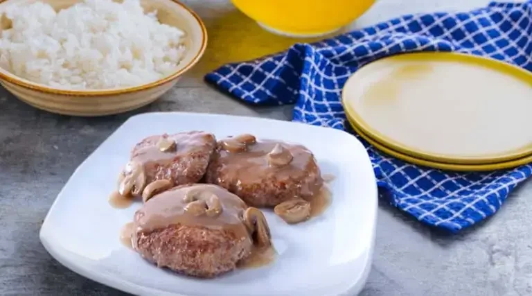 Pinoy Burger Steak Main
